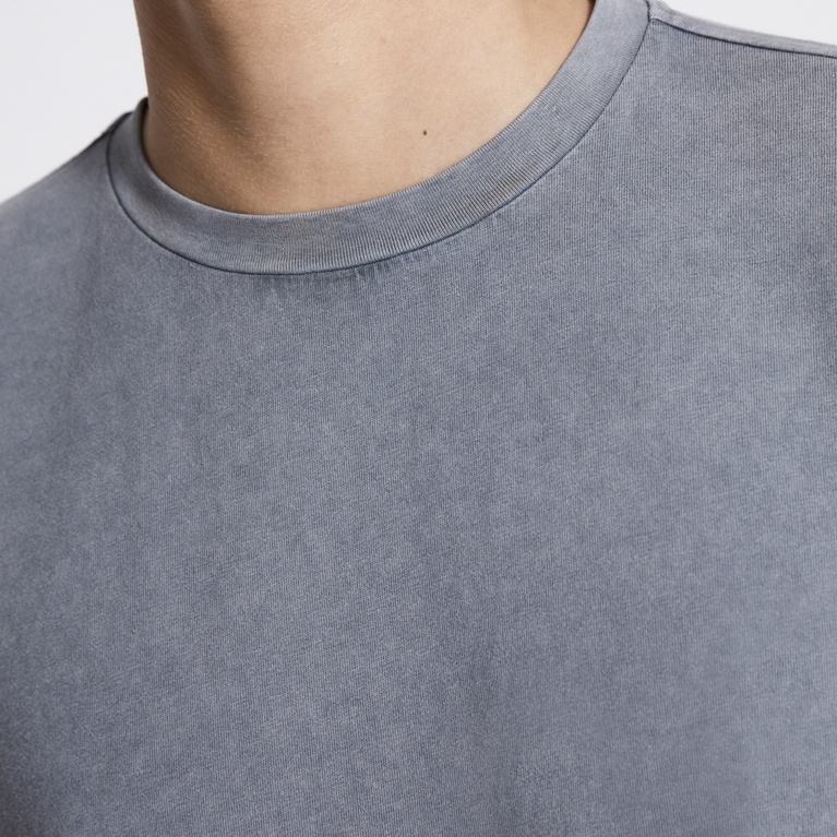 Washed boxy tee "Mikael Washed"